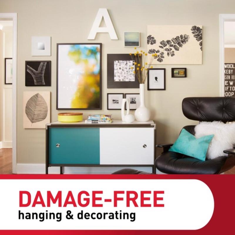 3M Command White Large Picture Hanging Strips 16 lb 12 pk