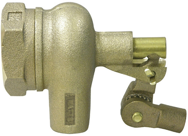 Watts ST2000 Mechanical Float Valve, 2 in, FNPT, 2 in L Rod, Bronze Body