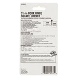 Ace 3-1/2 in. L Satin Brass Residential Door Hinge 1 pk