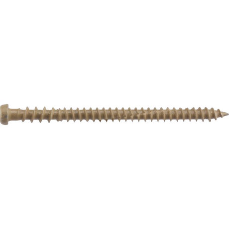 HILLMAN Deck Plus No. 10 in. X 3 in. L Tan Star Flat Head Composite Deck Screws 6 lb 270 pk