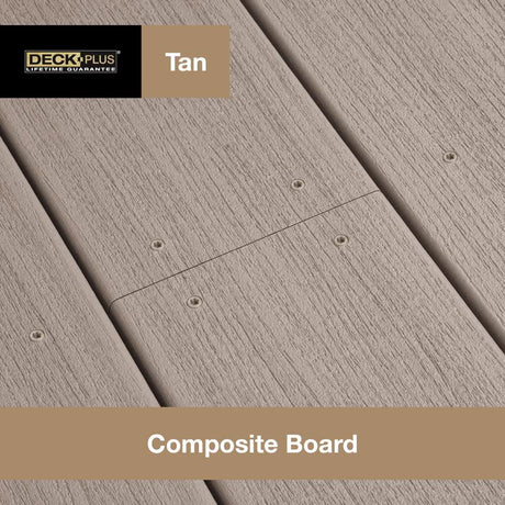 HILLMAN Deck Plus No. 10 in. X 2-1/2 in. L Tan Star Flat Head Composite Deck Screws 1 lb 75 pk