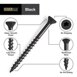 HILLMAN Deck Plus No. 10 Ga. X 3 in. L Black Star Flat Head Exterior Deck Screws 1 lb 62 pk