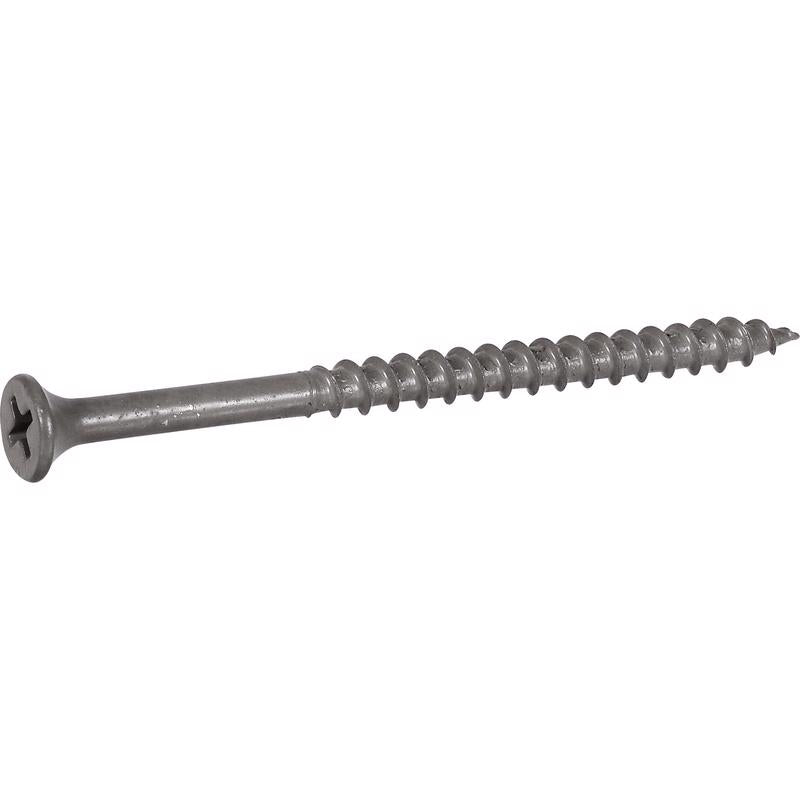 HILLMAN No. 10 Ga. X 3 in. L Phillips Gray Coarse Wood Screws 59 pk