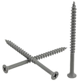 HILLMAN No. 10 Ga. X 3 in. L Phillips Gray Coarse Wood Screws 59 pk