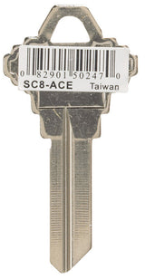 Ace House/Office Key Blank Single For Schlage Locks, Pack of 10