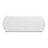 HILLMAN White Plastic Paintable Address Plate, Pack of 3