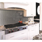 Smart Tiles 8.38 in. W X 11.56 in. L Gray Mosaic Vinyl Adhesive Wall Tile 4 pc, Pack of 6