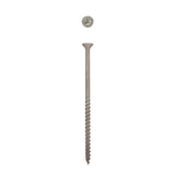 SPAX No. 14 in. X 4-3/4 in. L Gray Star Flat Head Deck Screws 8 pk