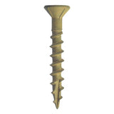 Grip-Rite PrimeGuard Plus No. 8 wire X 1-1/4 in. L Tan Star Bugle Head Exterior Deck Screws 5 lb 614, Pack of 4