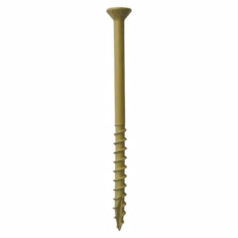 Grip-Rite PrimeGuard Plus 2-1/2 in. L Tan Star Bugle Head Deck Screws 5 lb 435 pk, Pack of 4