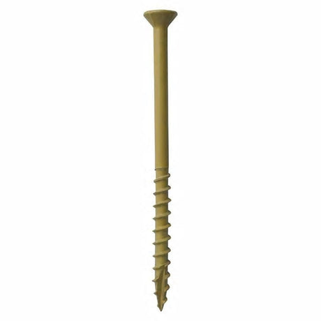 Grip-Rite PrimeGuard Plus 2-1/2 in. L Tan Star Bugle Head Deck Screws 5 lb 435 pk, Pack of 4