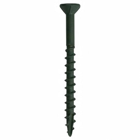 Grip-Rite PrimeGuard Plus 3-1/2 in. L Green Star Bugle Head Deck Screws 5 lb 264 pk, Pack of 4