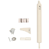 Larson Standard Duty White Aluminum Pneumatic Door Closer