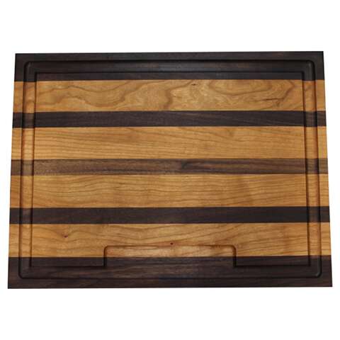 Coastal Carolina 20 in. L X 15 in. W X 1.5 in. Hardwood Chopping Board