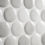 Smart Tiles 8.95 in. W X 8.97 in. L Gray Glazed Vinyl Adhesive Wall Tile 4 pc, Pack of 6