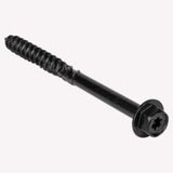 Grip-Rite No. 9 wire X 2-1/2 in. L Star Hex Washer Head Coarse Structural Screws