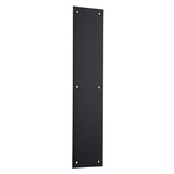 Brinks Commercial 15 in. L Matte Black Aluminum Push Plate