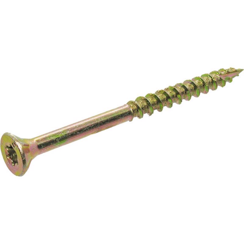 Grip-Rite No. 9 wire X 2-1/2 in. L Star Flat Head Coarse Construction Screws