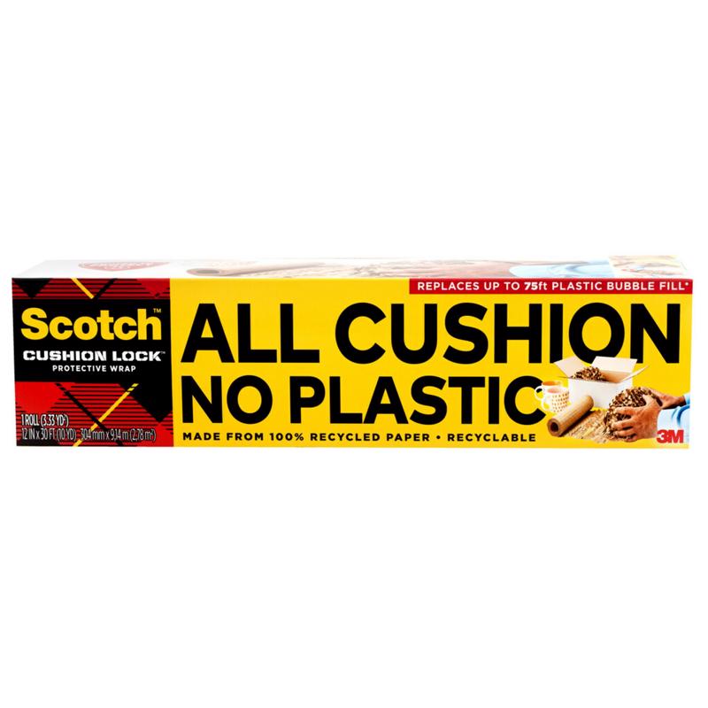 Scotch Cushion Lock 12 in. W X 30 ft. L Cushion Wrap 1 pk