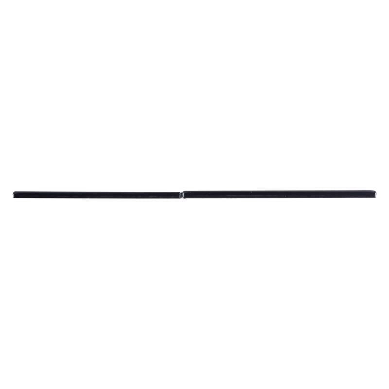 Hampton 6 in. H X 6 in. W X 1/8 in. D Black Steel Corner Plate