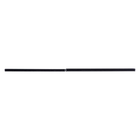Hampton 6 in. H X 6 in. W X 1/8 in. D Black Steel Corner Plate
