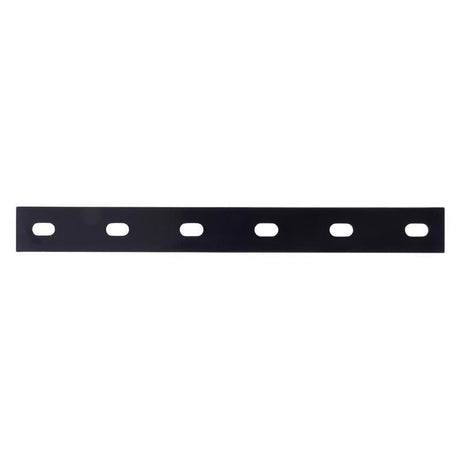 Hampton 1/8 in. H X 1.5 in. W X 14 in. L Black Steel Mending Plate