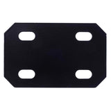 Hampton 1/8 in. H X 3 in. W X 4.75 in. L Black Steel Mending Plate