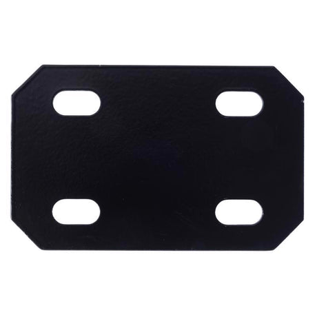 Hampton 1/8 in. H X 3 in. W X 4.75 in. L Black Steel Mending Plate