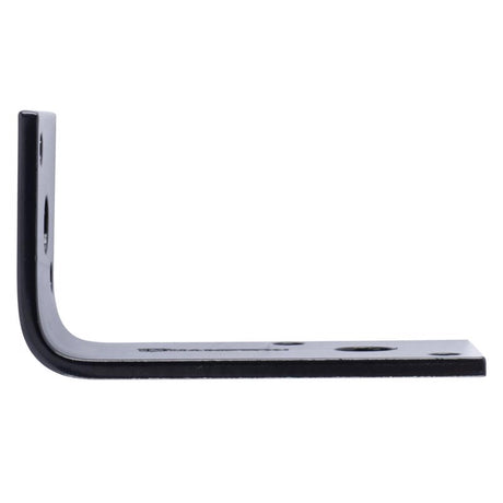 Hampton 1.5 in. H X 1.67 in. W X 1/8 in. D Black Steel Inside/Outside Corner Brace