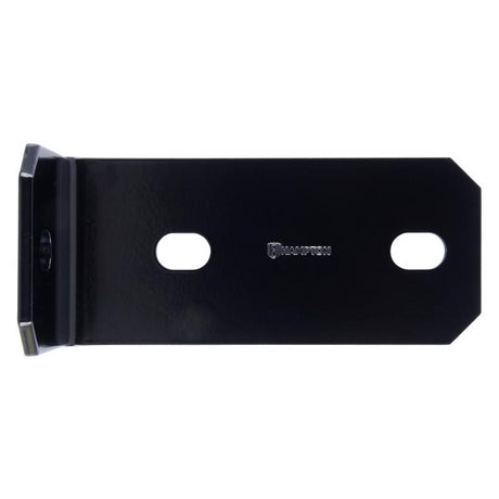 Hampton 3 in. H X 6.5 in. W X 1/8 in. D Black Steel Inside/Outside Corner Brace