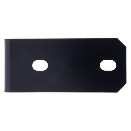 Hampton 6.8 in. H X 3 in. W X 3/16 in. D Black Steel Inside/Outside Corner Brace