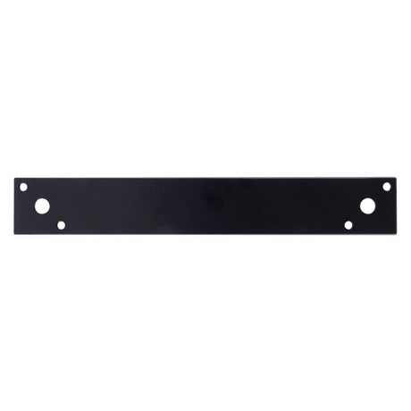 Hampton 10 in. H X 1.5 in. W X 1/8 in. D Black Steel Strap Brace