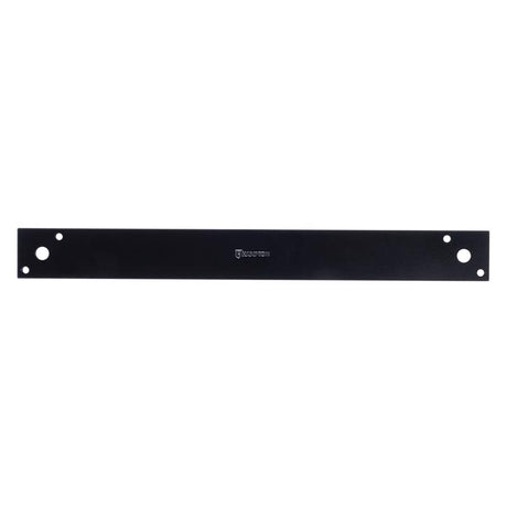 Hampton 14 in. H X 1.5 in. W X 1/8 in. D Black Steel Strap Brace