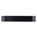 Hampton 9.3 in. H X 1.5 in. W X 1/8 in. D Black Steel Inside Strap Brace