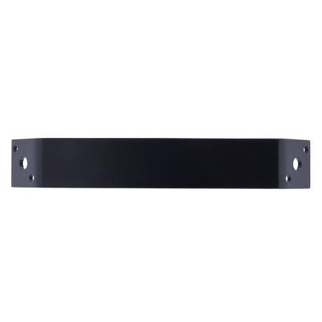 Hampton 9.3 in. H X 1.5 in. W X 1/8 in. D Black Steel Inside Strap Brace