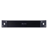 Hampton 9.3 in. H X 1.5 in. W X 1/8 in. D Black Steel Inside Strap Brace
