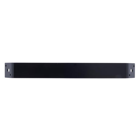Hampton 13.3 in. H X 1.5 in. W X 1/8 in. D Black Steel Inside Strap Brace