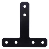 Hampton 3/16 in. H X 12 in. W X 12 in. L Black Steel T-Plate