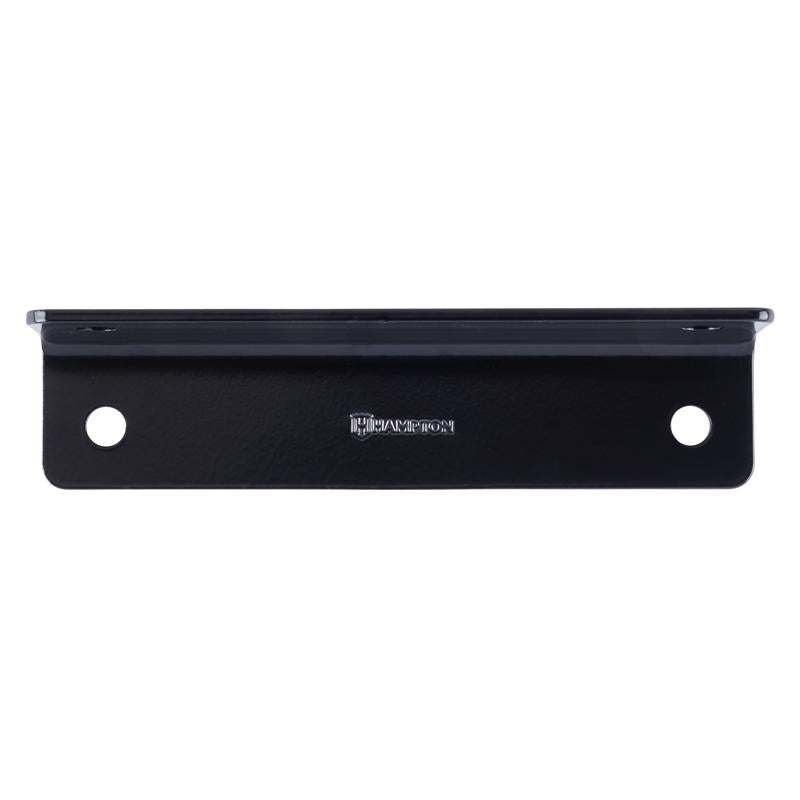 Hampton 1.6 in. H X 9 in. W X 1/8 in. D Black Steel Inside/Outside Corner Brace