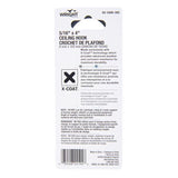 Wright Medium Matte Black Steel 4 in. L Ceiling Hook 100 lb 1 pk