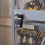 Master Lock 5.43 in. H X 1.71 in. W X 2.43 in. L Metal Single Locking Bluetooth Bluetooth Padlock