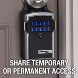 Master Lock 7-13/64 in. H X 3-1/4 in. W X 2-5/16 in. L Metal Resettable Bluetooth Lock Box