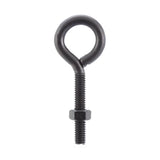 Wright 5/16 in. X 3-1/4 in. L Black Steel Eyebolt Nut Included