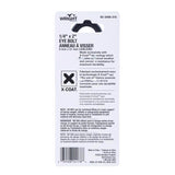 Wright 1/4 in. X 2 in. L Black Steel Eyebolt Nut Included