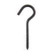 Wright Medium Matte Black Steel 4-9/16 in. L Ceiling Hook 160 lb 1 pk