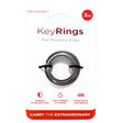 KeySmart Stainless Steel Silver Key Ring