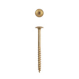 SPAX Multi-Material No. 10 in. X 2-1/2 in. L T-20+ Wafer Head Serrated Construction Screws