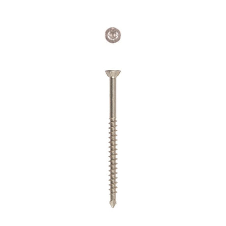 SPAX MDF No. 8 in. X 2-1/2 in. L T-20+ Trim Head Serrated Construction Screws