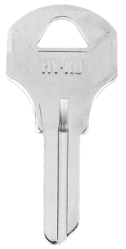 Hy-Ko 11010CO12 Key Blank, Brass, Nickel-Plated, For: Corbin/Russwin CO12 Locks, Pack of 10