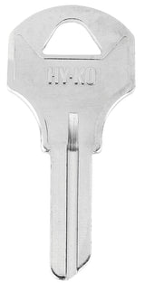 Hy-Ko 11010CO12 Key Blank, Brass, Nickel-Plated, For: Corbin/Russwin CO12 Locks, Pack of 10